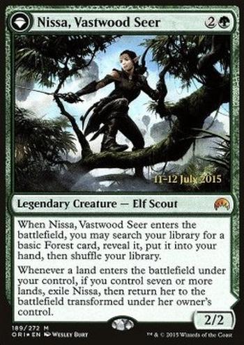 Nissa, Vastwood Seer // Nissa, Sage Animist