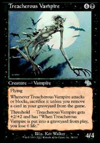 Treacherous Vampire