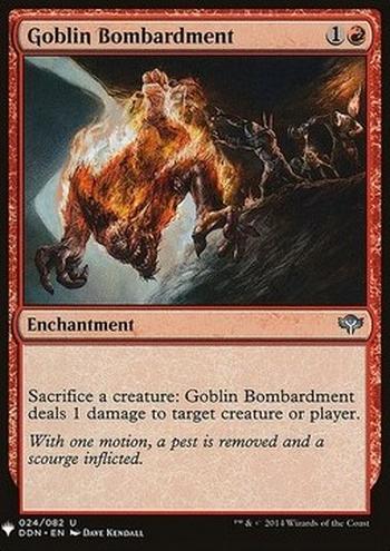 Goblin Bombardment