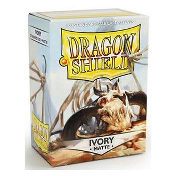 100 Dragon Shield Sleeves - Matte Ivory