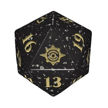 Die D20 Die (Gold)