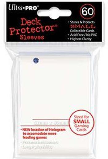 60 Buste Small Ultra Pro Deck Protector (Bianco)