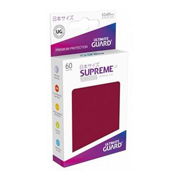 60 Ultimate Guard Supreme UX Sleeves (Burgundy)