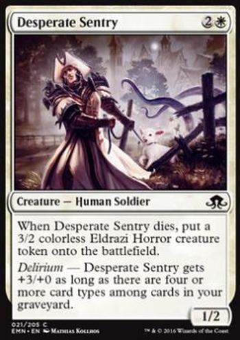 Desperate Sentry