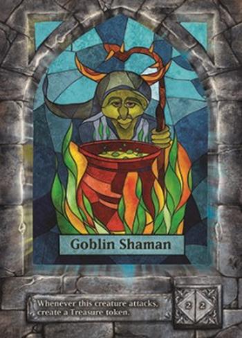 Goblin Shaman Token (Red 2/2)