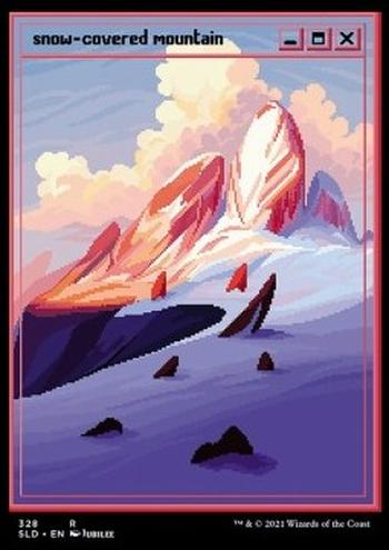 Snow-Covered Mountain