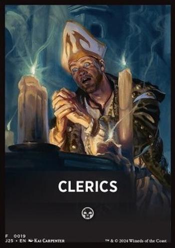 Jumpstart Pack Summary Card: Clerics