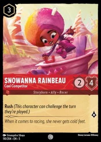 Snowanna Rainbeau - Cool Competitor