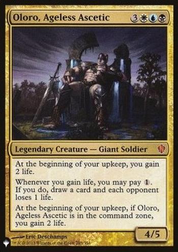 Oloro, Ageless Ascetic