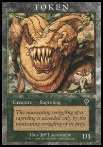 Saproling Token (Green 1/1)