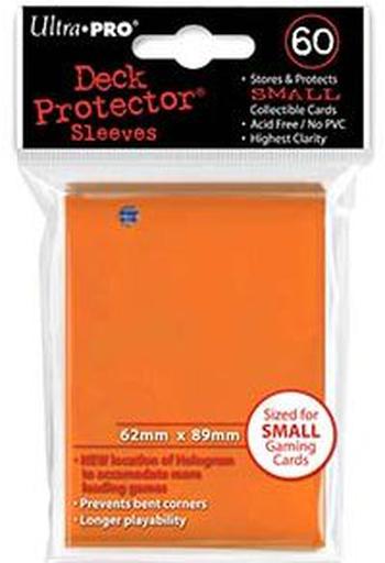 60 Small Ultra Pro Deck Protector Sleeves (Orange)