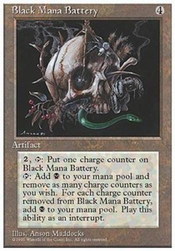 Black Mana Battery