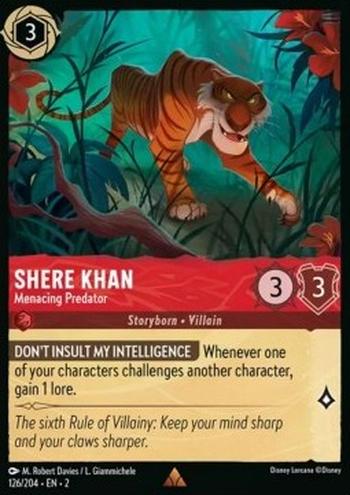 Shere Khan - Menacing Predator