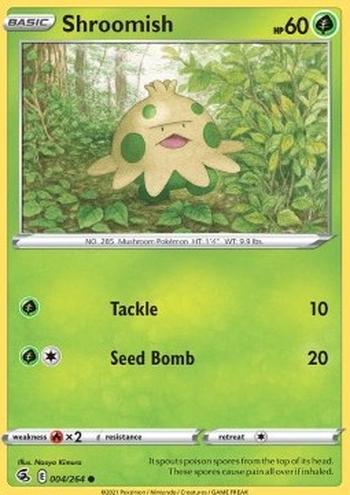 Shroomish [Tackle | Seed Bomb]