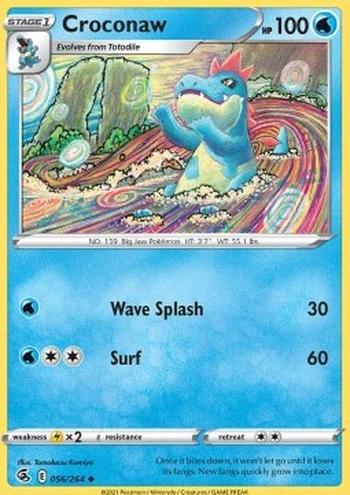 Croconaw [Wave Splash | Surf]