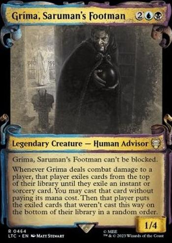 Gríma, Saruman's Footman