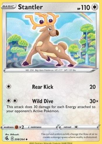 Stantler [Rear Kick | Wild Dive]