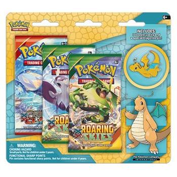 Dragonite Collector's Pin 3-Pack Blister