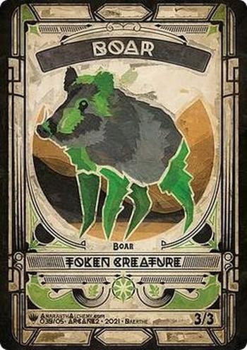 Boar Token (Green 3/3)