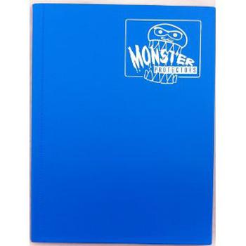 Monster: Portfolio 9 cases pour 360 cartes (Bleu Mat)