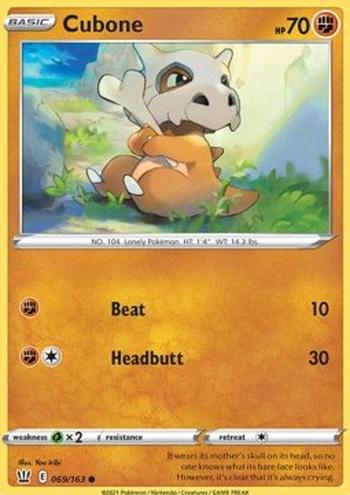 Cubone [Beat | Headbutt]