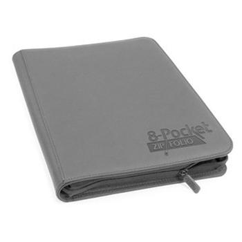 Zipfolio XenoSkin 8-Pocket Ordner (Grau)