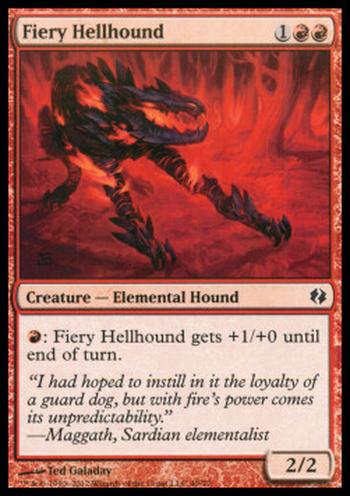 Fiery Hellhound