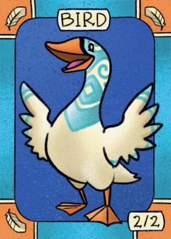 Bird Token (Blue 2/2)