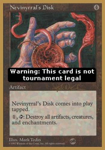 Nevinyrral's Disk