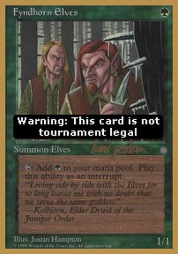 Fyndhorn Elves