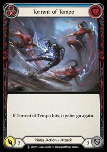 Torrent of Tempo (Blue)