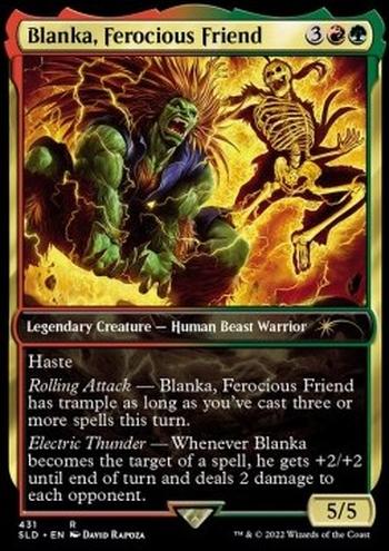 Blanka, Ferocious Friend