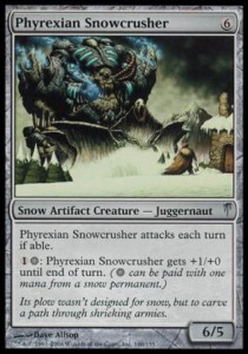 Phyrexian Snowcrusher