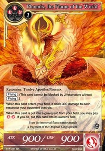 Phoenix, the Flame of the World