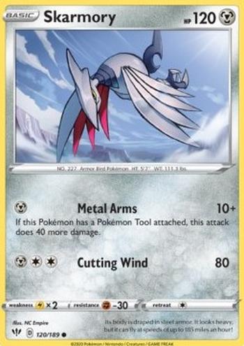 Skarmory [Metal Arms | Cutting Wind]