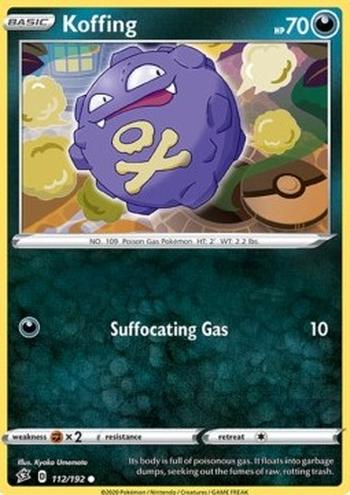 Koffing [Suffocating Gas]