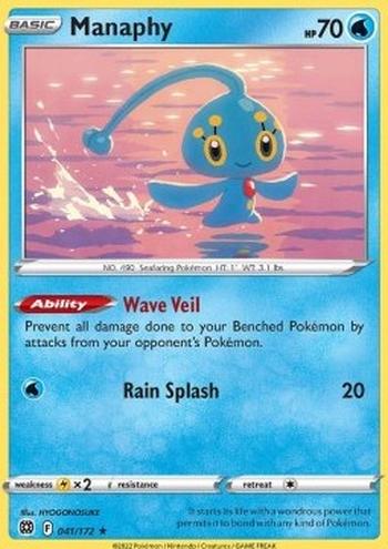 Manaphy [Wave Veil | Rain Splash]