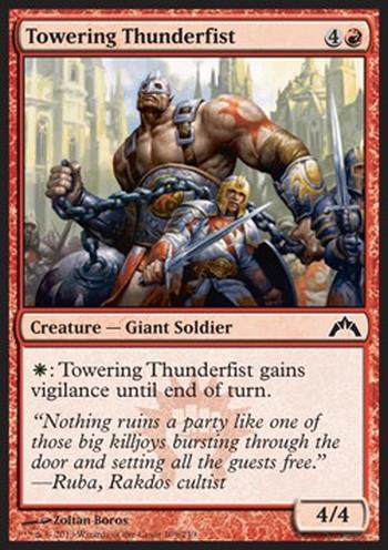 Towering Thunderfist