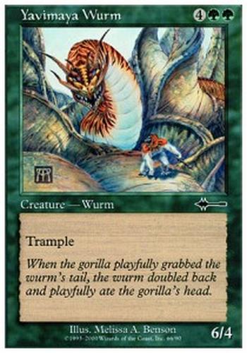 Yavimaya Wurm