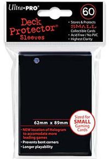 60 Small Ultra Pro Deck Protector Sleeves (Black)