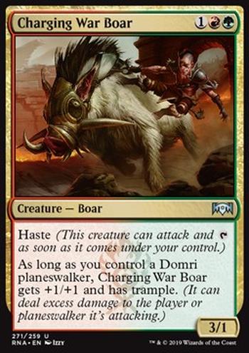 Charging War Boar