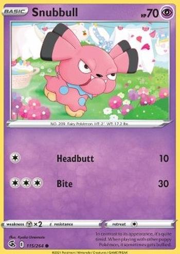 Snubbull [Headbutt | Bite]