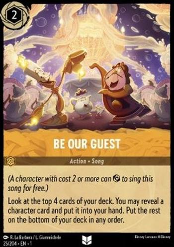 Be Our Guest