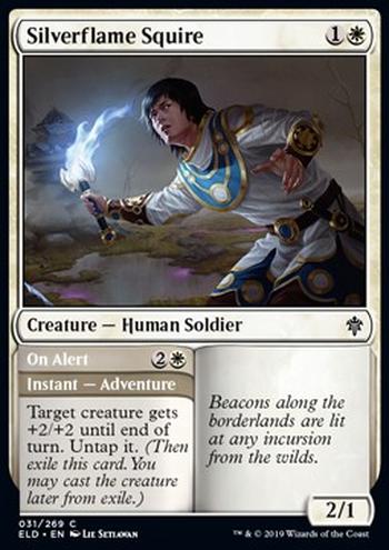 Silverflame Squire // On Alert