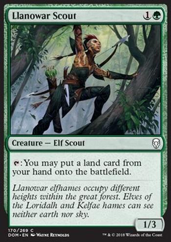 Llanowar Scout