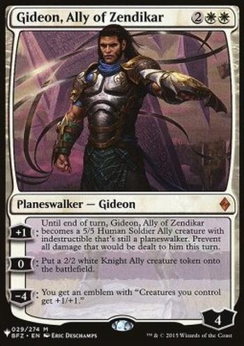 Gideon, Ally of Zendikar