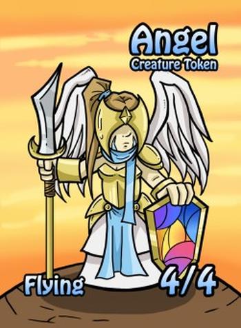 Angel Token (White 4/4)