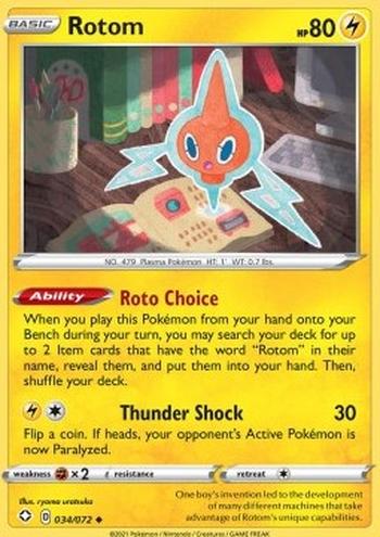 Rotom [Roto Choice | Thunder Shock]