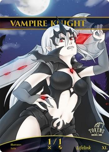 Vampire Knight Token (Black 1/1)