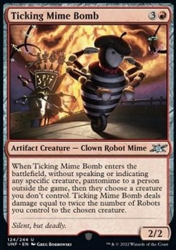 Ticking Mime Bomb